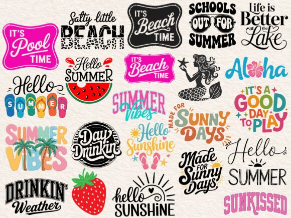 Download Summer SVG Bundle, Summer Svg, Beach Svg - Beach svg Collection