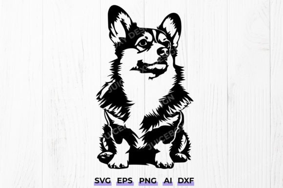 Download Corgi Dog Silhouette SVG - Cricut File - Premium Resources