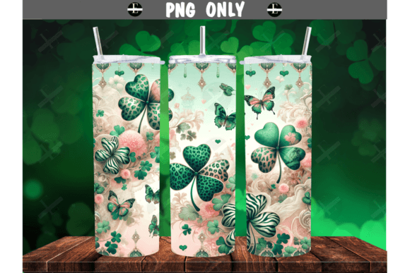 Download St Patricks Day Animal Print Clovers - Print Collection