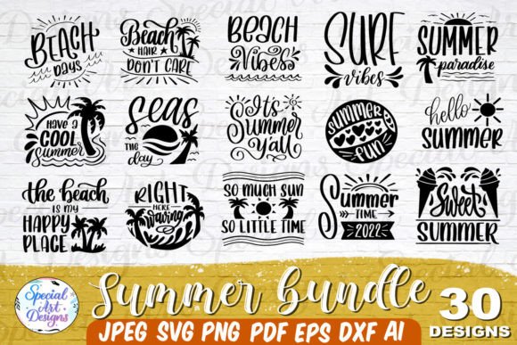 Download Summer Beach Bundle Svg | Beach Svg - Beach svg Collection