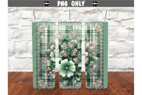 Download Animal Print Clovers &amp; Plaid Tumblerwrap - Print Collection