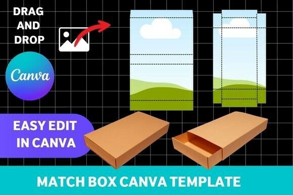 Download Printable Match Box Canva Design - Print Collection